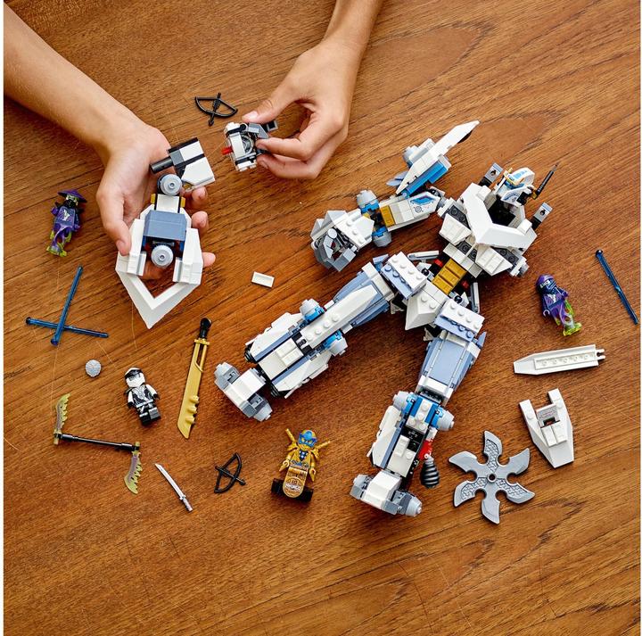 Actual product image LEGO Zane's Titan Mech (71738, LEGO Ninjago)