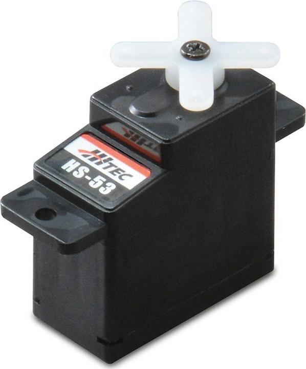 Hitec hs-53 (6v/2kg/0.11s) analog super economy feather uni servo