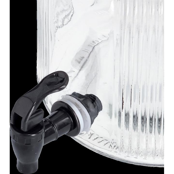 Produktbild Zeller Present Getränkespender Glas mit Metalldeckel 3.9 l ø 16x25 cm