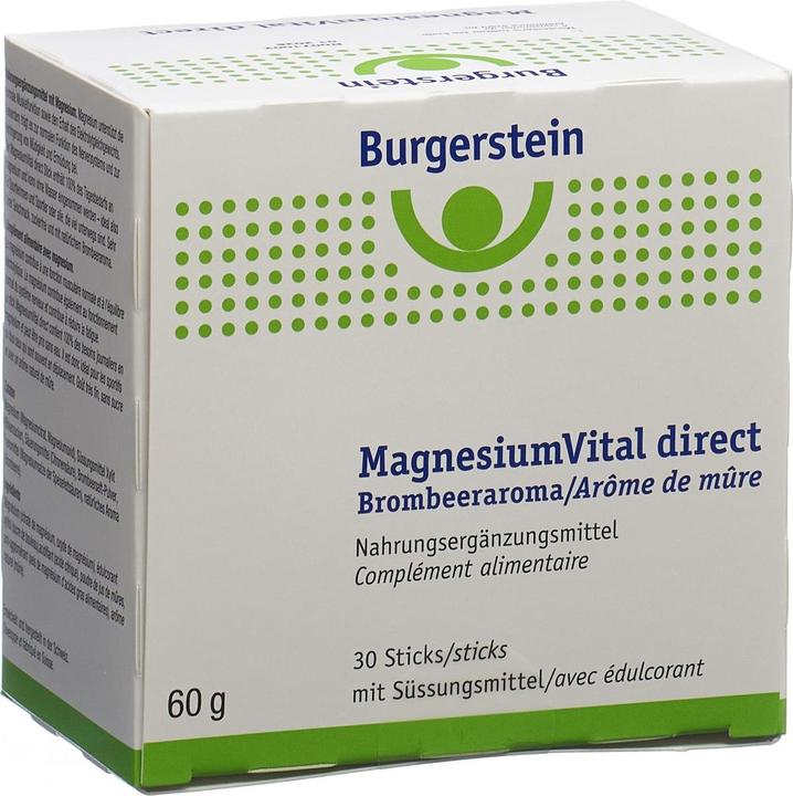 Burgerstein Magnesiumvital direct (30 Stück, Pulver, 60 g)