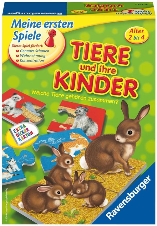 Produktbild Ravensburger Tiere und ihre Kinder (Deutsch)