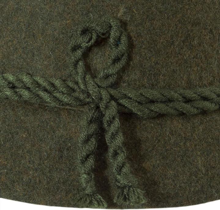 Produktbild La Chasse Schinderhannes-Trachtenhut Stopselhut Jagdhut Försterhut oliv & braun (56)
