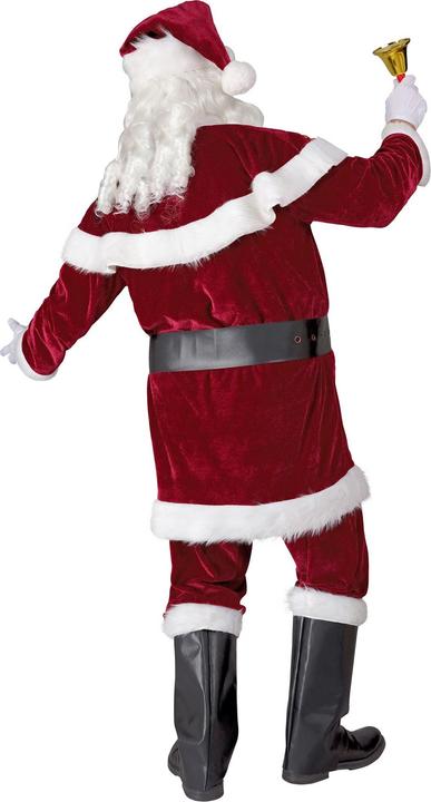 Actual product image Widmann Father Christmas costume coat with cape, trousers, belt, boot covers (XXL, 3XL)