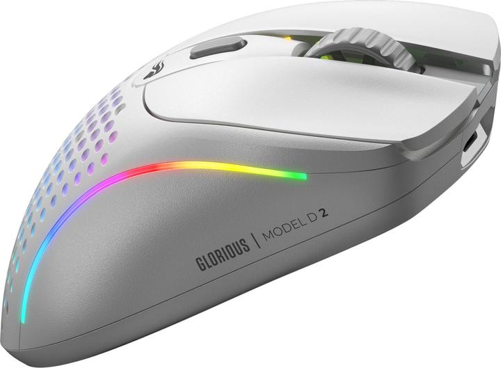 Actual product image Glorious PC Gaming Race Glorious Model D 2 Wireless Gaming Mouse - white (Wireless)