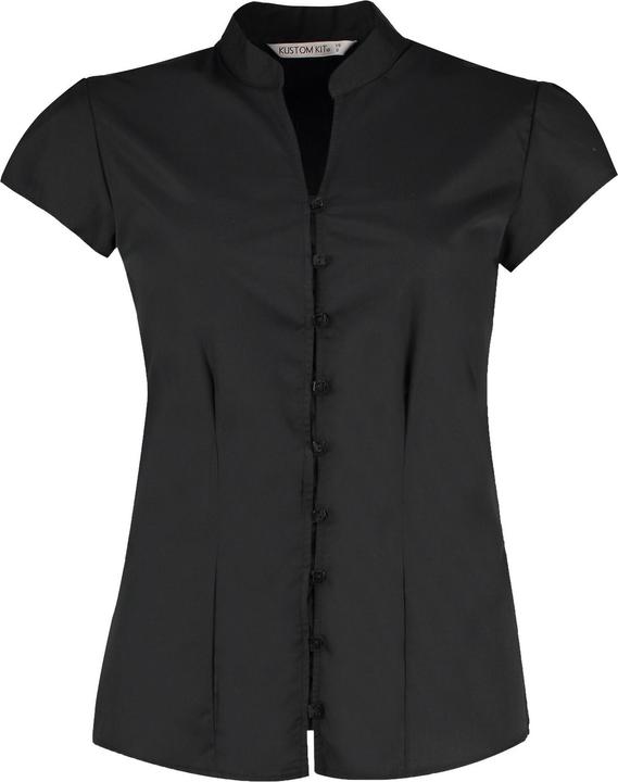 Immagine prodotto Kustom Kit Donna/Ladies Camicetta Continental con scollo a V e maniche a cappuccio