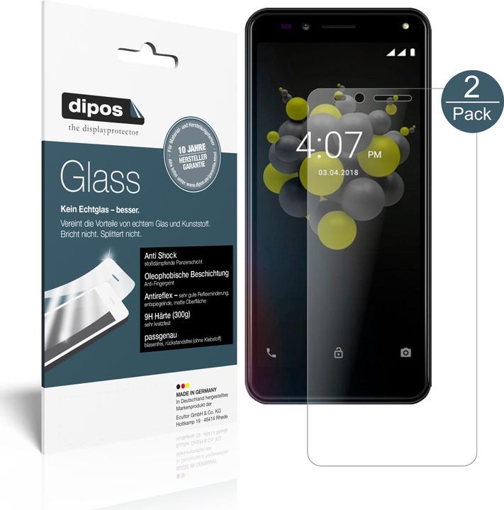 Actual product image Dipos Screen Protector Anti-Shock (2 Piece, Allview A9 Plus)