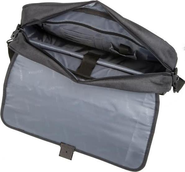 Produktbild Lightpak Aktentasche, aus Polyester, anthrazit Reissverschlusshauptfach mit gepolstertem Laptopfach (13 l, Handgepäck (bis 50l))