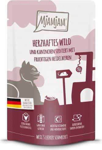 Produktbild Mjamjam Herzhaftes Wild (Adult, 1 Stk., 125 g)