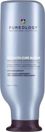 Immagine prodotto PUREOLOGY Strength Cure Blonde Purple Conditioner Ripristina e Tonifica i Capelli Biondi Ottoni Vegan 266ml (266 ml)