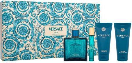 Actual product image Versace Eros Christmas 2024 Eau de Parfum / Shower Gel / After Shave Balm / Travel (Fragrance set)