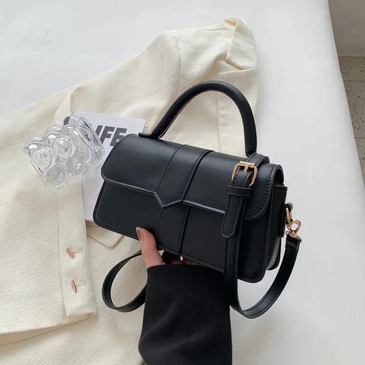 Image du produit Only-Bags.Store Pu cuir sac à bandoulière sac à main - Crossbody sacs vintage avant-bras sac carré Satchel