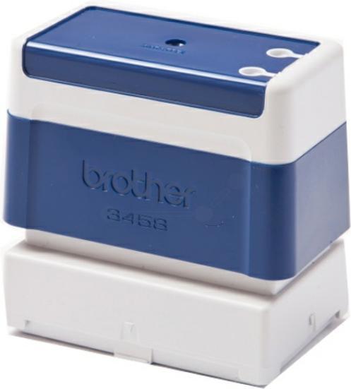 Produktbild Inkadoo Brother PR-3458E6P Stempel blau 34 x 58 mm VE=6 Blau Brother SC 2000