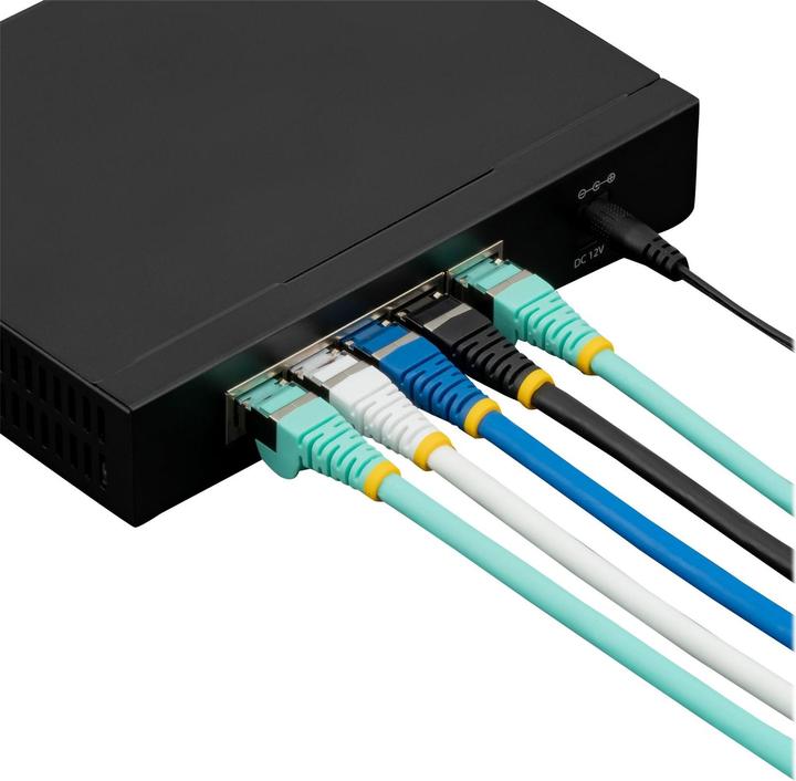 Produktbild StarTech COM 7m CAT6a Kabel LSZH 10 Gigabit RJ45 LAN Kabel SFTP Patchkabel CAT6a Verlegekabel Abgesc (SFTP, CAT6a, 7 m)