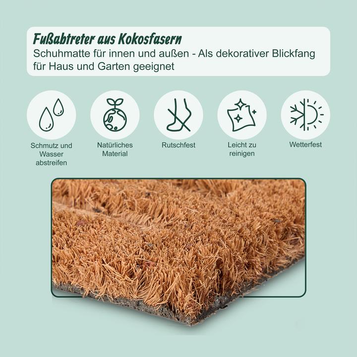 Image du produit Relaxdays Paillasson (75 x 45 x 1.5 cm)