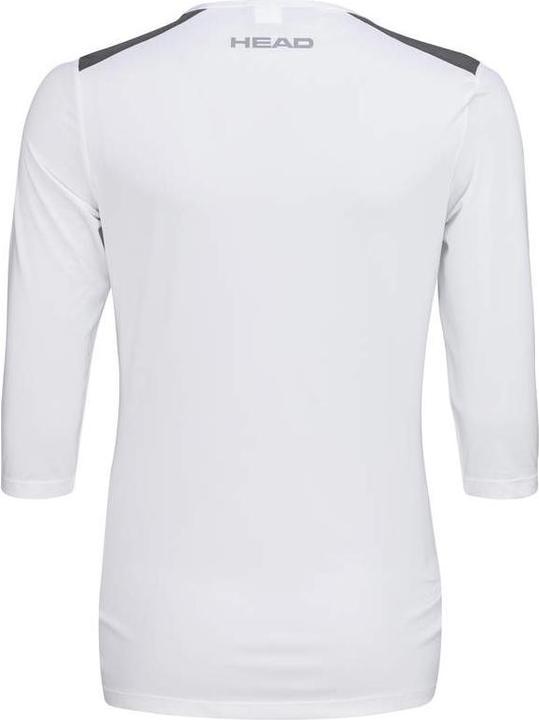 Actual product image Head Club Tech 3/4 Shirt W white/dark blue (XL)