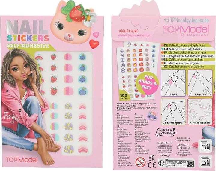 Immagine prodotto Top Model (Bundle) TOPModel - Adesivi per unghie autoadesivi BEAUTY and ME ( 0413064 )