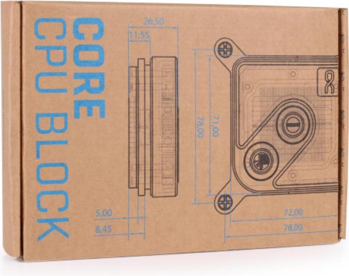 Actual product image Alphacool Core 1 Aurora