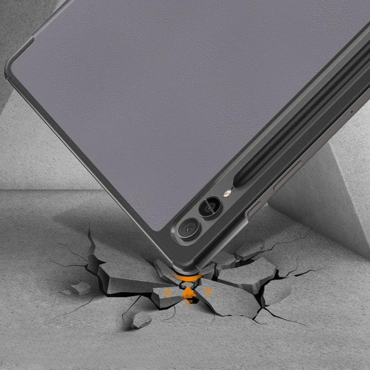 Immagine prodotto Cover-Discount Galaxy Tab S9+ - Custodia Smart Tri-fold grigia (Galaxy Tab S9+, Galaxy Tab S10+)