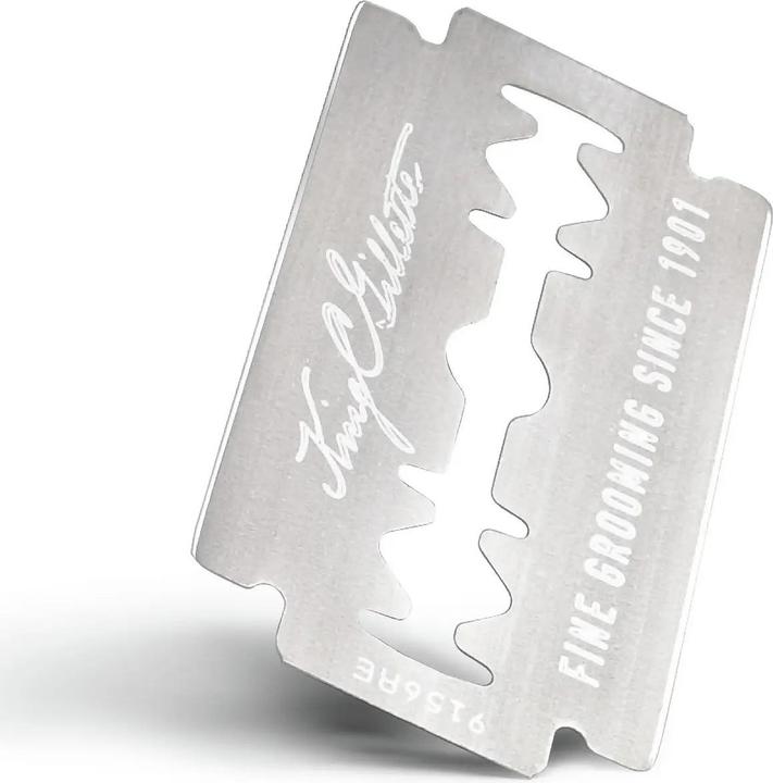 Productafbeelding King C. Gillette Dubbele bladen voor recht scheermes (10 x)