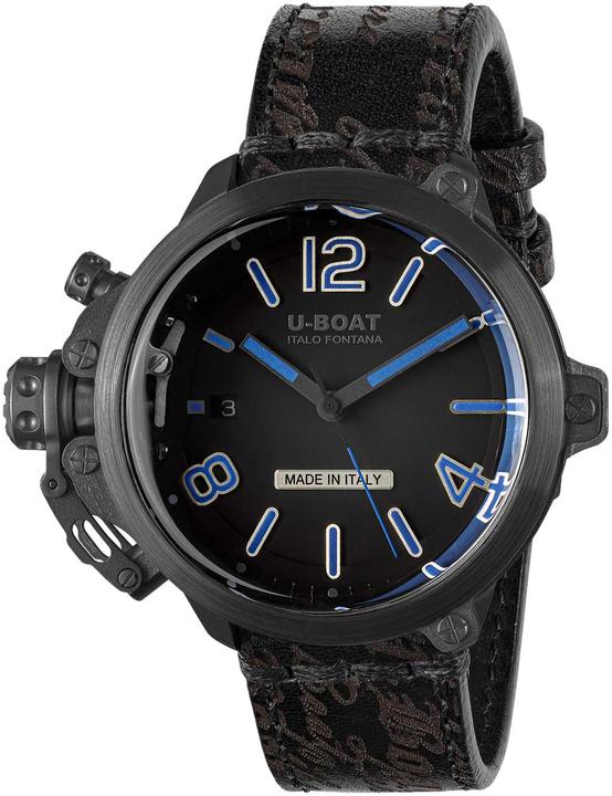 U-Boat 8808 Capsule PVD BK BL 45mm (Swiss Made, 45 mm)