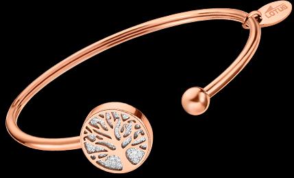 Lotus ARMBAND BAUM DES LEBENS LOTUS-STIL LS2225-2/4 STAHL, DAMEN