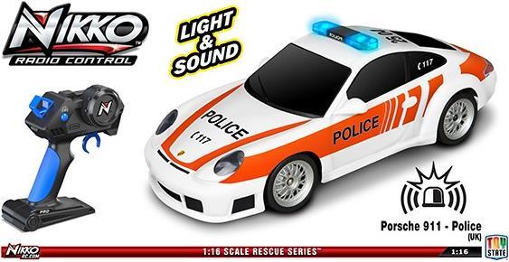 Actual product image Nikko Porsche 911 Police