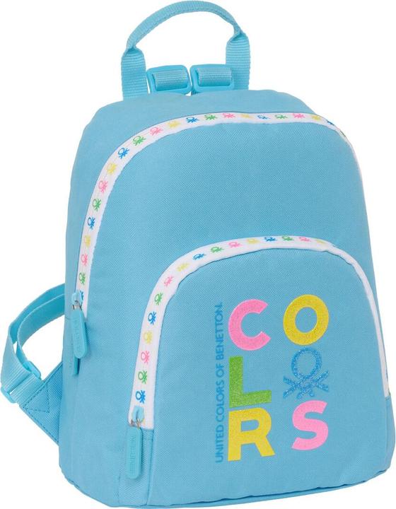 Benetton Rucksack Spring Mini Celeste 25 x 30 x 13 cm (25 l)