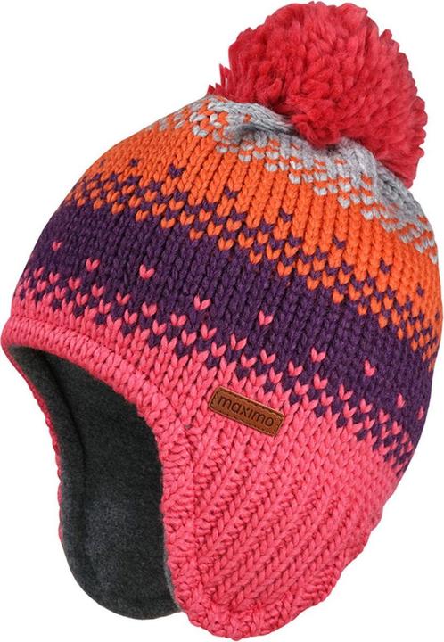 Maximo Mini Mütze ausgenäht mit Pompon