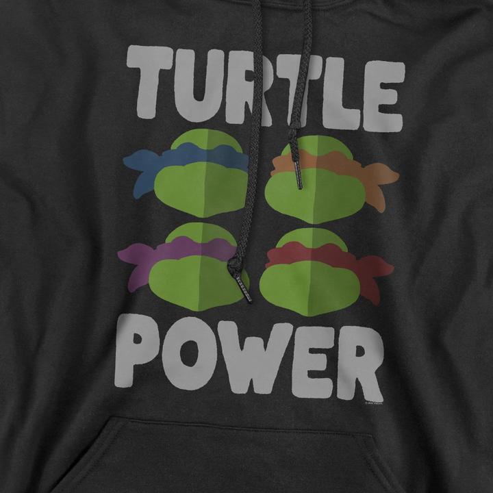 Immagine prodotto Teenage Mutant NT Turtle Power Felpa con Cappuccio Facce Uomo (XL)