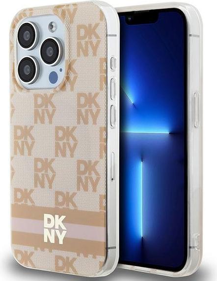 Actual product image DKNY DKHMP13LHCPTSP iPhone 13 Pro / 13 6.1" różowy/pink hardcase IML Checkered Mono Pattern & Printe (Apple iPhone 13 Pro, Apple iPhone 13)