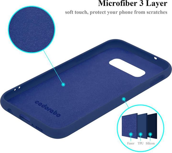 Actual product image Cadorabo TPU Liquid Silicone Case Cover (Samsung Galaxy S10e)