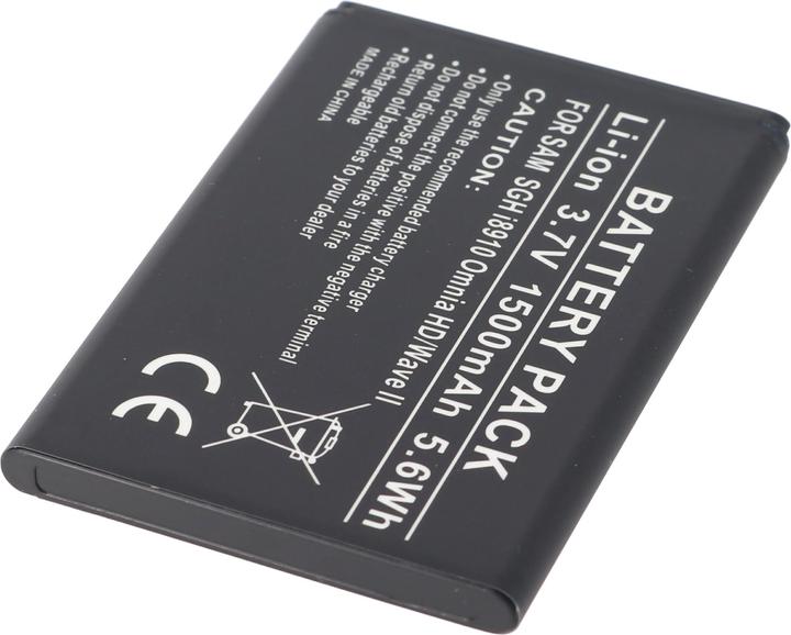 Actual product image Samsung Akku SGH-i8910, EB504465VUCSTD, GT-I6410HKAVD2