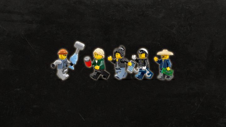 Actual product image LEGO Ninjago Movie chase in NINJAGO City (70607, LEGO Ninjago)