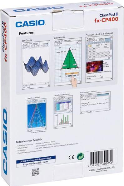 Produktbild Casio ClassPad II (Batterien)