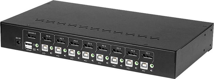 Actual product image Lindy 8 port DisplayPort 1.2 USB 2.0 KVM switch