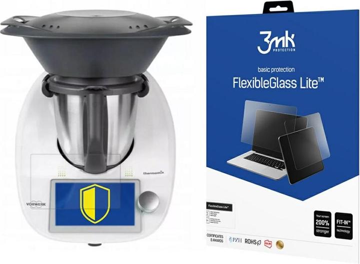 Produktbild 3MK Folia Thermomix TM6 - FlexibleGlass Lite (1 Stück, Oppo A3, Realme Q)