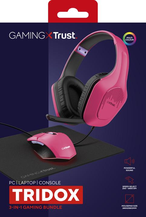 Produktbild Trust GXT790P TRIDOX 3-IN-1 BUNDLE (Kabelgebunden)