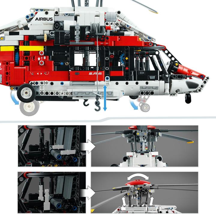 Productafbeelding LEGO Airbus H175 Reddingshelikopter (42145, LEGO Technic)