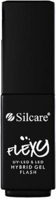 Silcare Flexy Hybrid Gel Gel Polish Flash Light Blue 4.5G