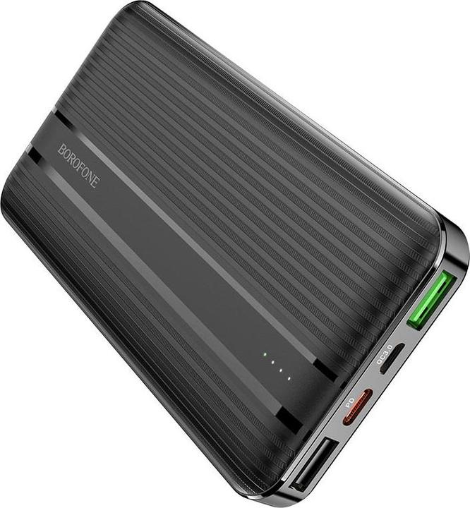 Actual product image Borofone External battery Power Bank BJ9 Type-C PD + Quick Charge 3.0 (3A) 10000mAh black (10000 mAh)