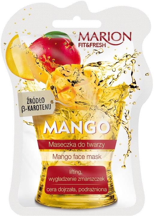 Actual product image Marion MARION Fit&Fresh Face Mask maseczka do twarzy lifting i wygładzenie zmarszczek Mango 7,5ml (7.50 ml)