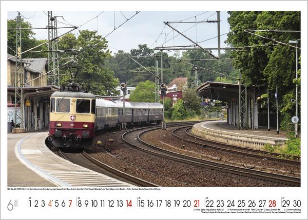 Actual product image Faszinierende Eisenbahnen 2026 (42 x 30 cm, Hardcover, German)