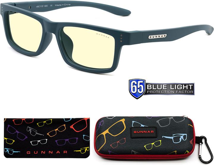 Actual product image Gunnar Gaming Glasses Cruz 4-8 Teal Amber
