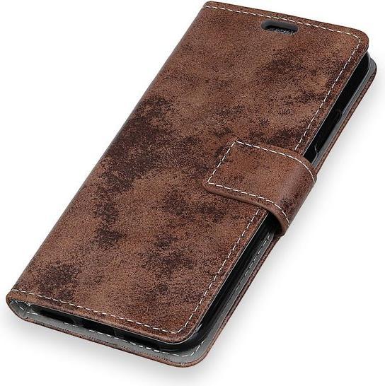 Actual product image MU Style Vintage Leather Bookcover Series (Xiaomi Redmi 6)