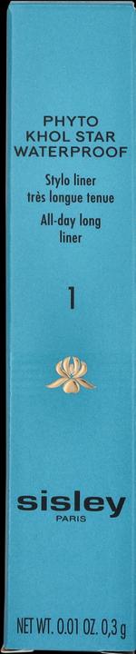 Actual product image Sisley Phyto-Khol Star Waterproof (1 Sparkling Black)