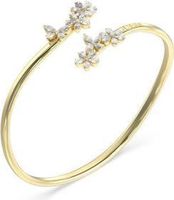 Actual product image Guess Solid Gold-Plated Bracelet With Zircons Lily Jubb05103jwyg