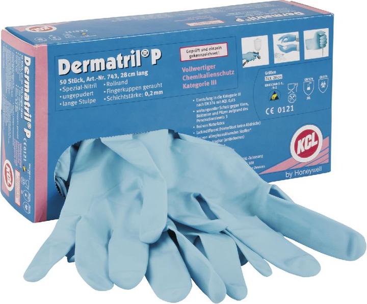 Immagine prodotto KCL Guanti monouso in nitrile Dermatril P 743 (6)