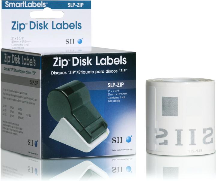 Seiko SLP-ZIP ZIP-Disk Etiketten, 1 Rolle à 190 Etiketten