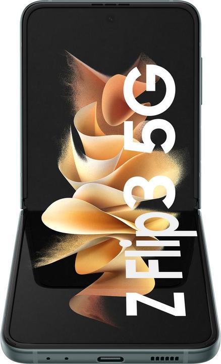 Image du produit Samsung Galaxy Z Flip3 5G UE (128 Go, Green, 6.70", SIM + eSIM, 12 Mpx, 5G)