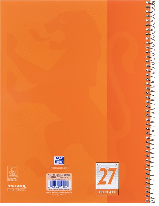 Produktbild Oxford Collegeblock (A4+, Liniert, Weicher Einband)